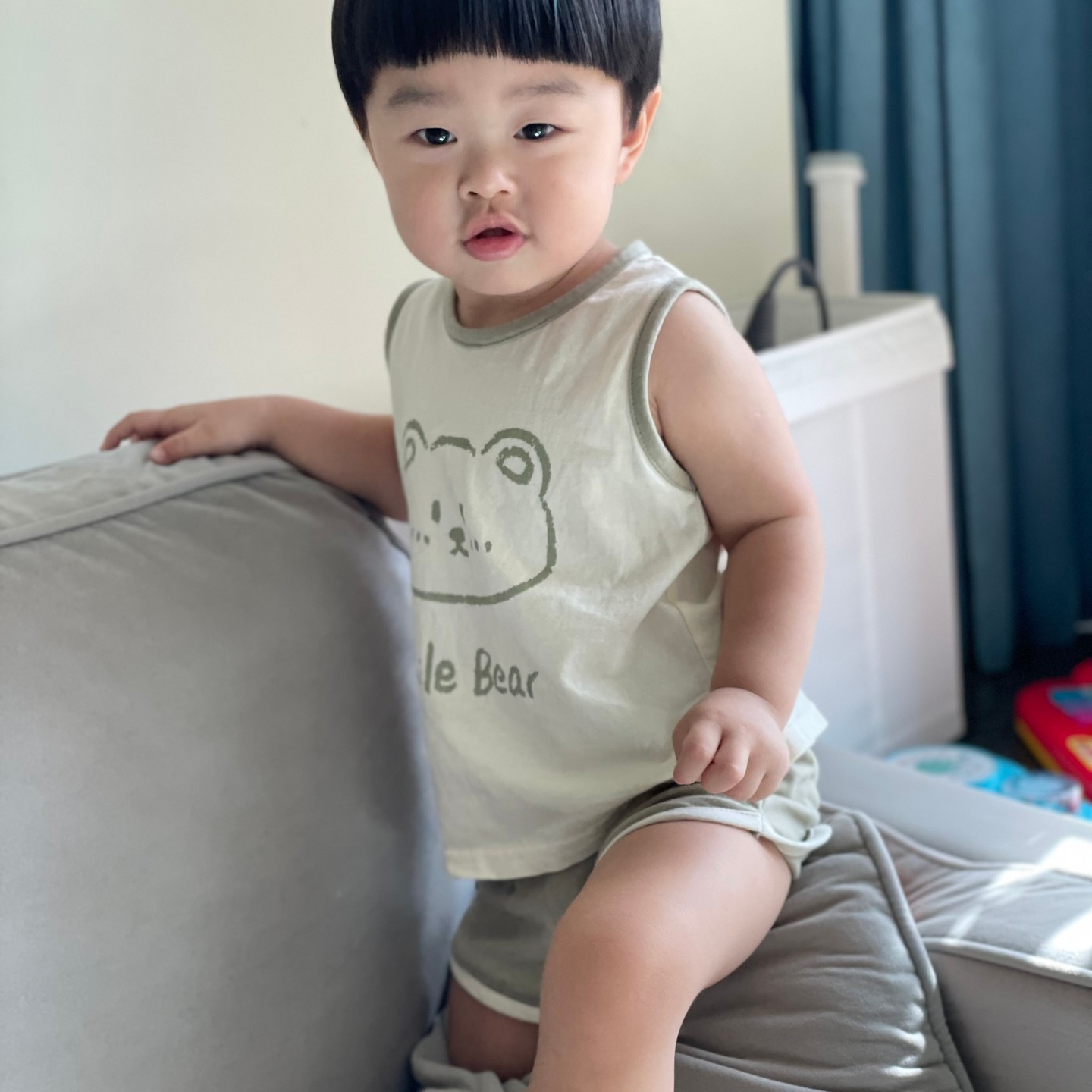 [小店主實穿]可愛小熊背心家居服